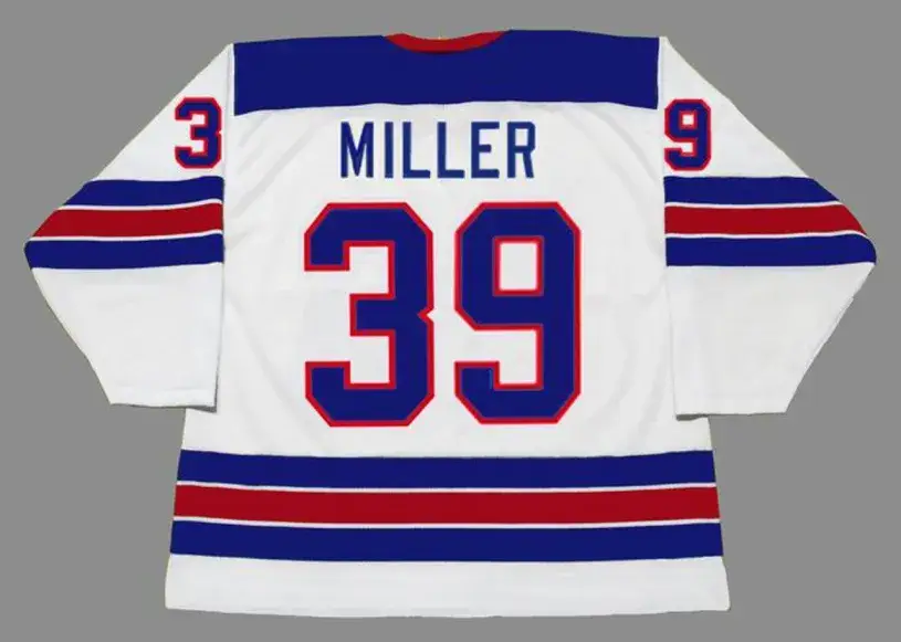 RYAN MILLER 2010 USA Nike Olympic Throwback Hockey Jersey 