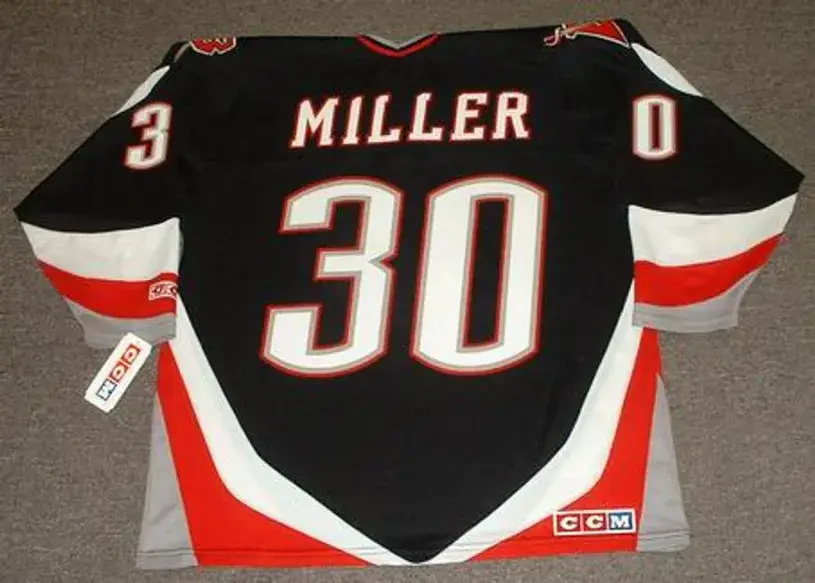 RYAN MILLER Buffalo Sabres 2005 Home CCM Throwback NHL Jersey 