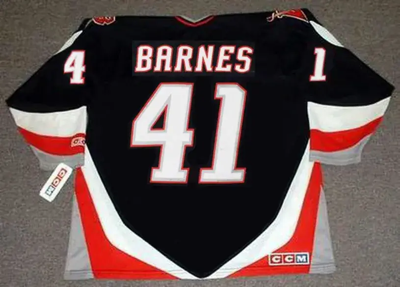 STU BARNES Buffalo Sabres 2001 CCM Vintage NHL Throwback Jersey 