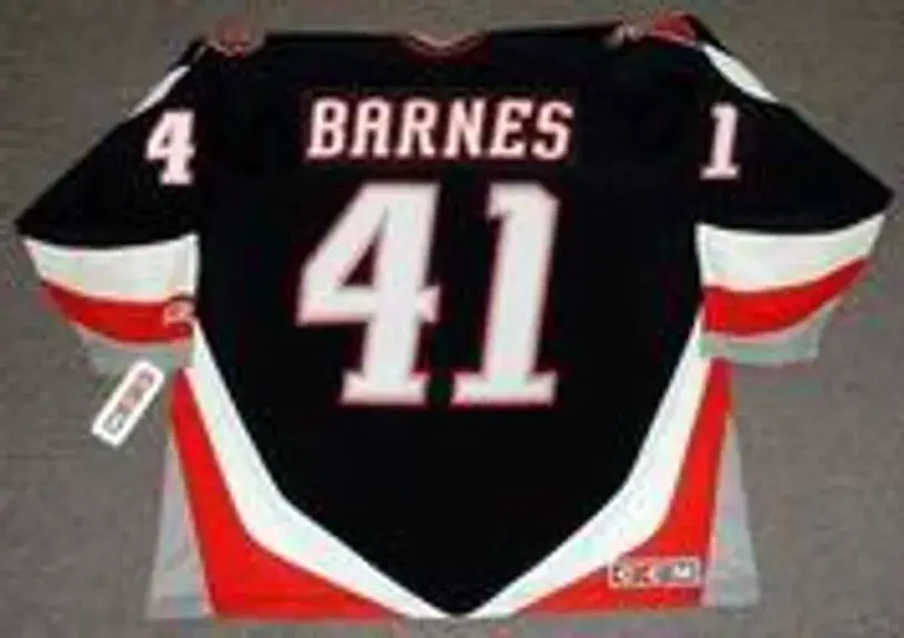 STU BARNES Buffalo Sabres 2001 CCM Vintage NHL Throwback Jersey 