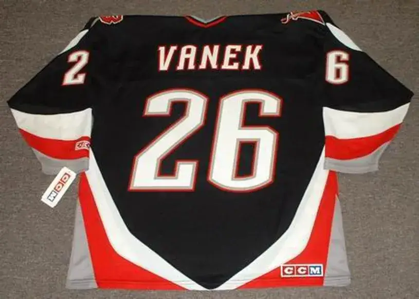 THOMAS VANEK Buffalo Sabres 2005 CCM Throwback NHL Jersey 