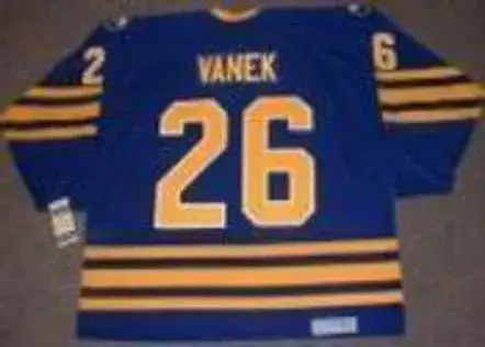 THOMAS VANEK Buffalo Sabres 2006 CCM Vintage Throwback NHL Hockey Jersey 