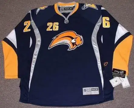 THOMAS VANEK Buffalo Sabres 2006 REEBOK Throwback NHL Hockey Jersey