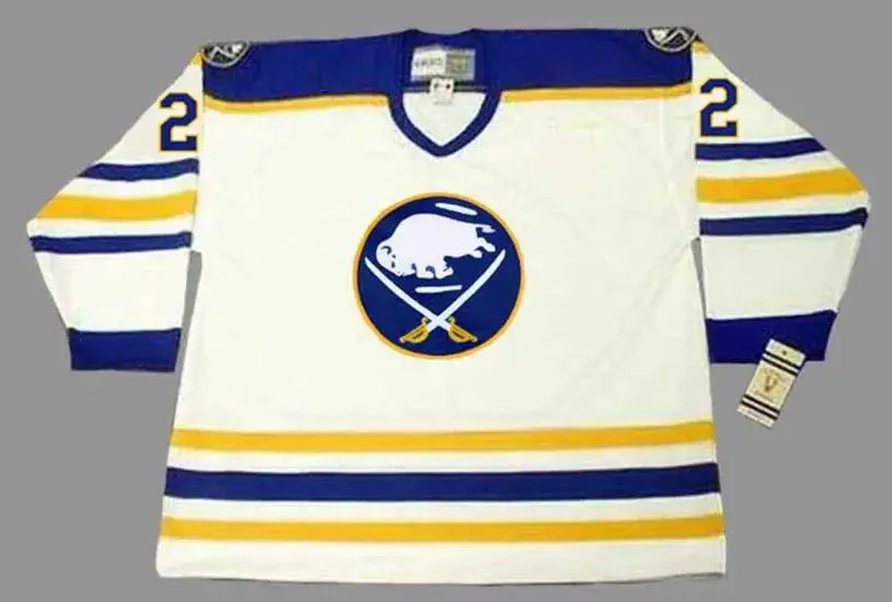 TIM HORTON Buffalo Sabres 1973 Home CCM Throwback NHL Hockey Jersey