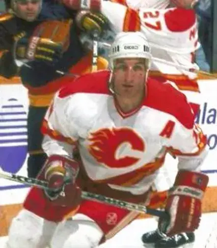TIM HUNTER Calgary Flames 1980’s CCM Vintage Throwback Home NHL Hockey Jersey 
