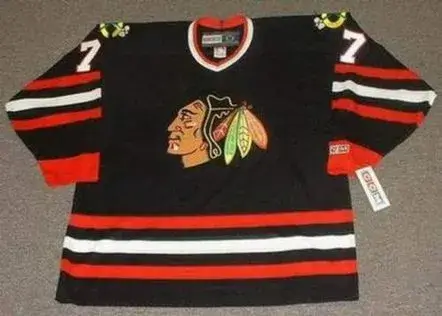 BRENT SEABROOK Chicago Blackhawks 2006 CCM Alternate Throwback NHL Hockey Jersey