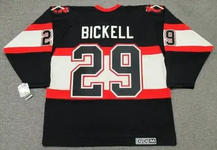 BRYAN BICKELL Chicago Blackhawks 1930’s CCM Vintage NHL Hockey Jersey 