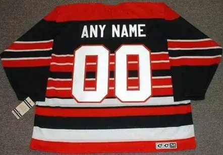 CHICAGO BLACKHAWKS 1940’s CCM Vintage Jersey Customized “Any Name & Number(s)” 