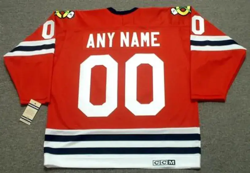 CHICAGO BLACKHAWKS 1960’s CCM Vintage Jersey Customized “Any Name & Number(s)” 
