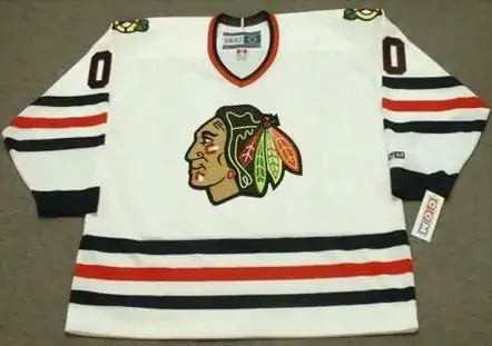 CHICAGO BLACKHAWKS 1990’s Home CCM Jersey Customized “Any Name & Number(s)”