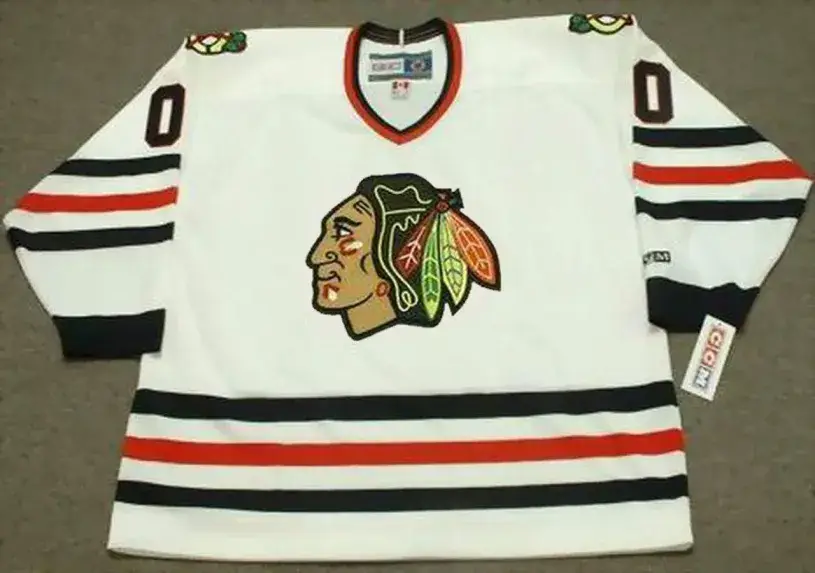 CHICAGO BLACKHAWKS 1990’s Home CCM Jersey Customized “Any Name & Number(s)”