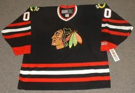 CHICAGO BLACKHAWKS CCM Alternate Throwback Hockey Jersey Customized with “Any Name & Number(s)”