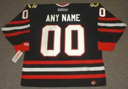 CHICAGO BLACKHAWKS CCM Alternate Throwback Hockey Jersey Customized with “Any Name & Number(s)” 