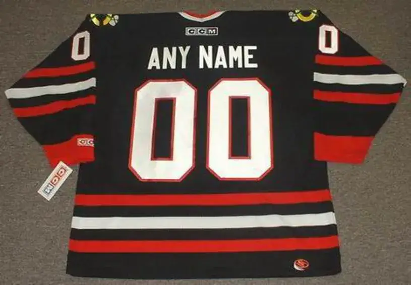 CHICAGO BLACKHAWKS CCM Alternate Throwback Hockey Jersey Customized with “Any Name & Number(s)” 