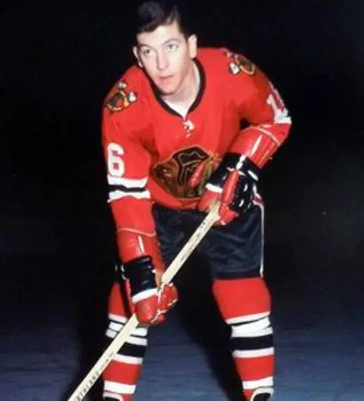 CHICO MAKI Chicago Blackhawks 1963 CCM Vintage Throwback NHL Jersey 