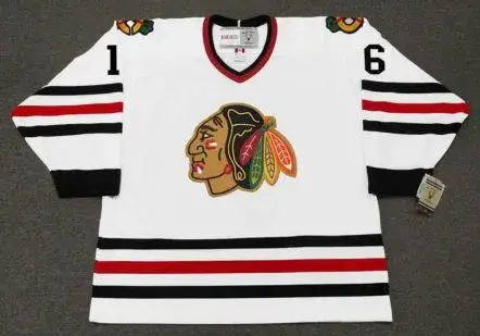 CHICO MAKI Chicago Blackhawks 1967 CCM Vintage Throwback NHL Hockey Jersey