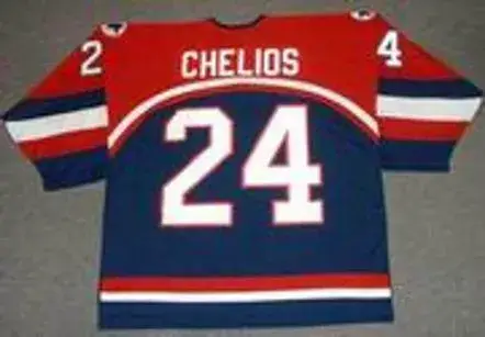 CHRIS CHELIOS 2002 USA Nike Olympic Throwback Hockey Jersey 