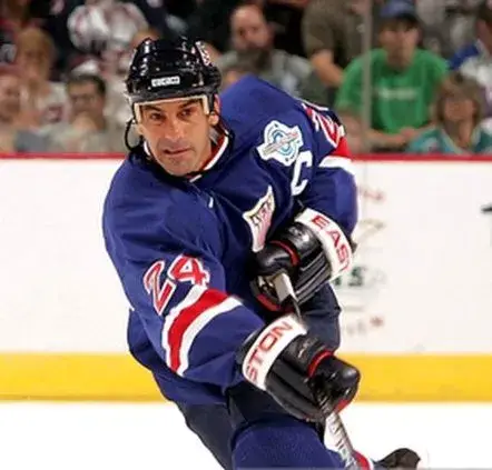CHRIS CHELIOS 2004 “World Cup” USA Nike Throwback Hockey Jersey 