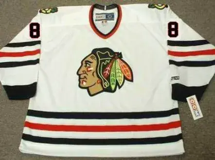 CURT FRASER Chicago Blackhawks 1985 CCM Throwback Home NHL Hockey Jersey