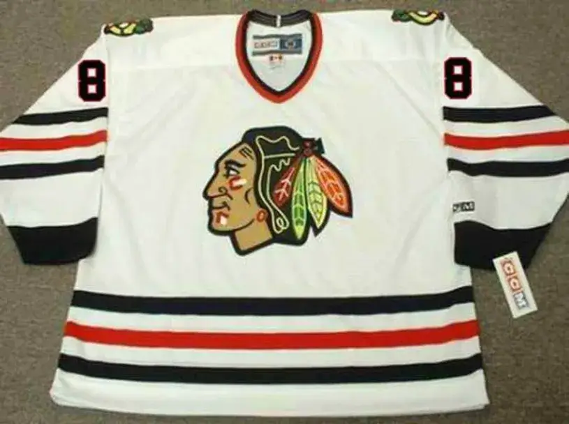 CURT FRASER Chicago Blackhawks 1985 CCM Throwback Home NHL Hockey Jersey