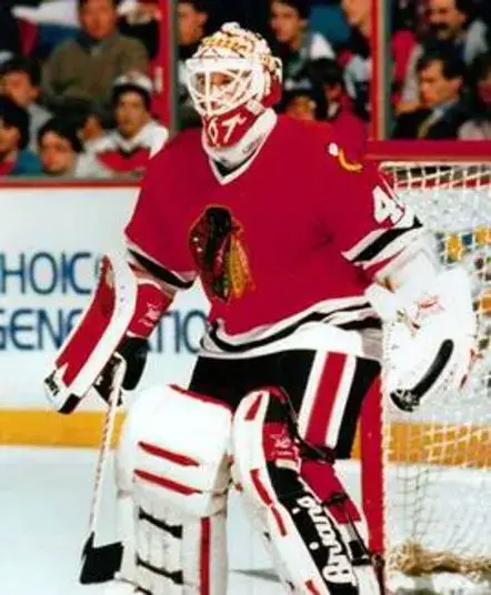 DARREN PANG Chicago Blackhawks 1987 CCM Throwback NHL Hockey Jersey 