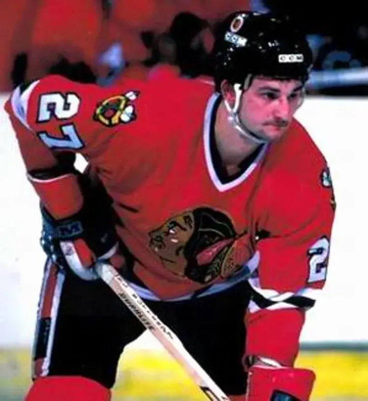 DARRYL SUTTER Chicago Blackhawks 1982 CCM Throwback NHL Hockey Jersey 
