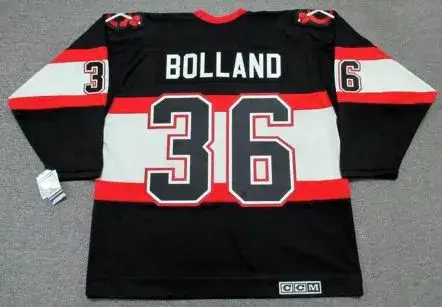 DAVE BOLLAND Chicago Blackhawks 1930’s CCM Vintage NHL Hockey Jersey 