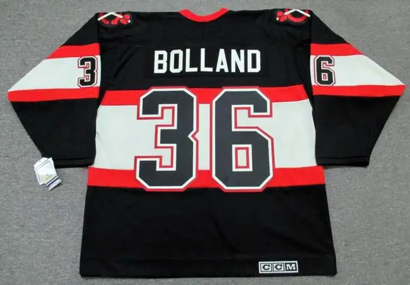 DAVE BOLLAND Chicago Blackhawks 1930’s CCM Vintage NHL Hockey Jersey 