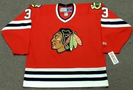 DAVE MANSON Chicago Blackhawks 1988 CCM Throwback NHL Hockey Jersey