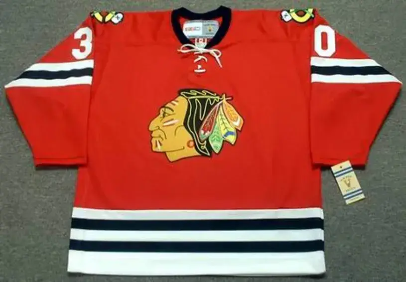 DENIS DEJORDY Chicago Blackhawks 1963 CCM Vintage Throwback NHL Jersey