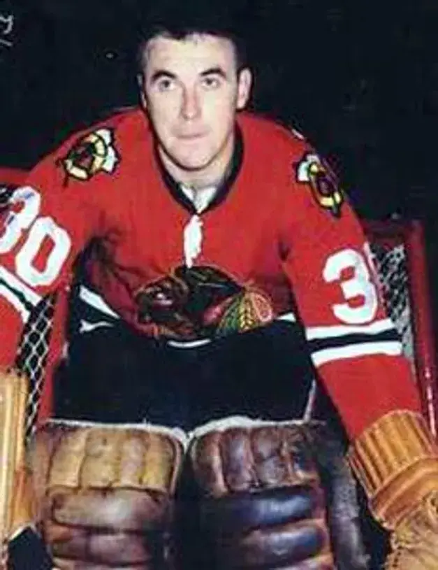 DENIS DEJORDY Chicago Blackhawks 1963 CCM Vintage Throwback NHL Jersey 