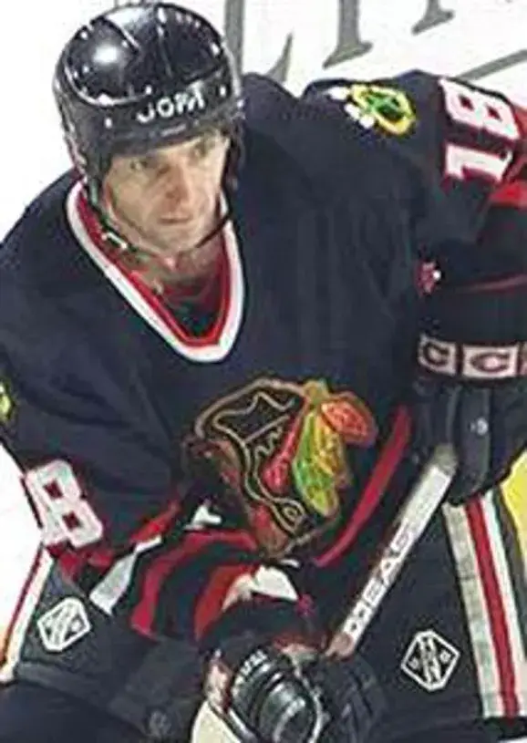 DENIS SAVARD Chicago Blackhawks 1996 CCM Throwback Alternate NHL Hockey Jersey 