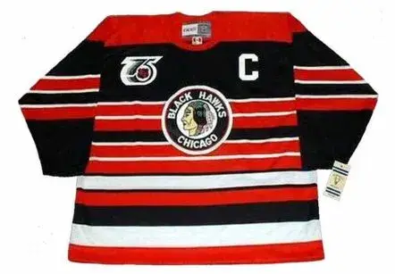 DIRK GRAHAM Chicago Blackhawks 1992 CCM Vintage Throwback NHL Hockey Jersey