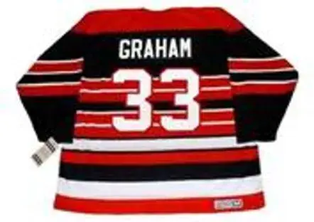 DIRK GRAHAM Chicago Blackhawks 1992 CCM Vintage Throwback NHL Hockey Jersey 