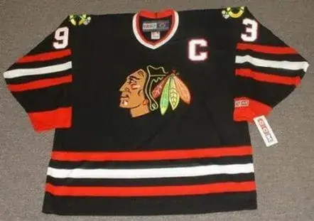 DOUG GILMOUR Chicago Blackhawks 1999 CCM Throwback Alternate NHL Hockey Jersey