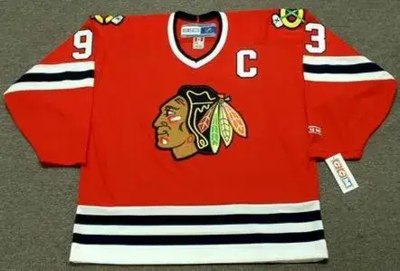 DOUG GILMOUR Chicago Blackhawks 1999 CCM Throwback NHL Hockey Jersey