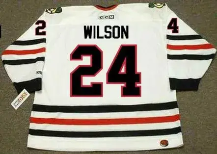 DOUG WILSON Chicago Blackhawks 1988 CCM Throwback Home NHL Hockey Jersey 