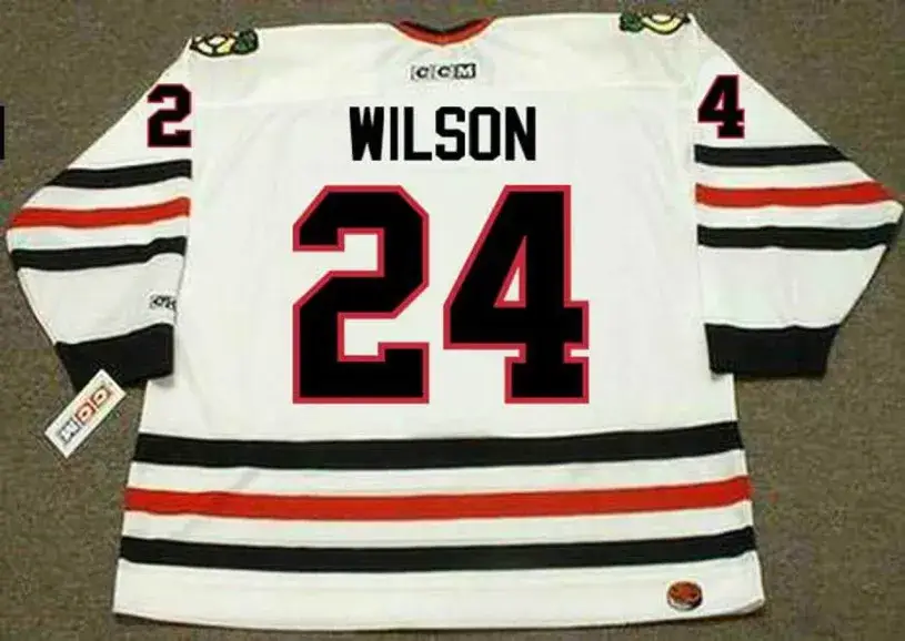 DOUG WILSON Chicago Blackhawks 1988 CCM Throwback Home NHL Hockey Jersey 