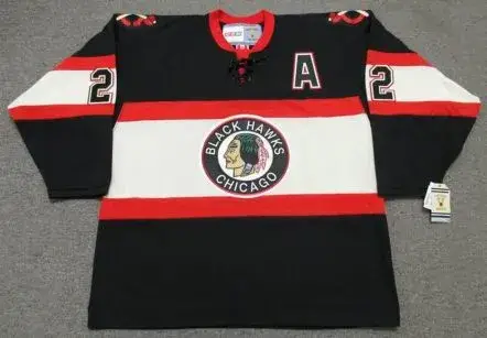 DUNCAN KEITH Chicago Blackhawks 1930’s CCM Vintage NHL Hockey Jersey