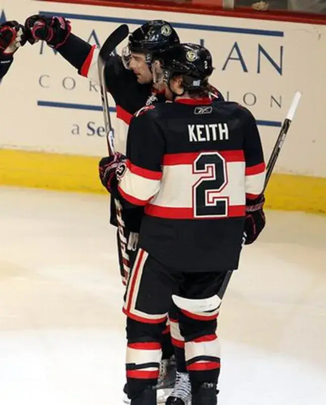 DUNCAN KEITH Chicago Blackhawks 1930’s CCM Vintage NHL Hockey Jersey 