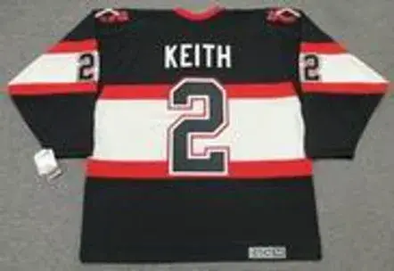 DUNCAN KEITH Chicago Blackhawks 1930’s CCM Vintage NHL Hockey Jersey 