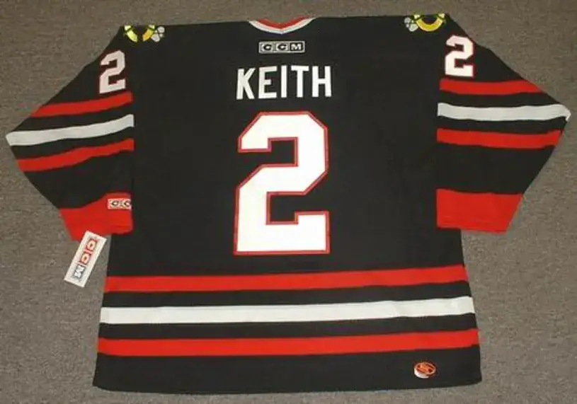DUNCAN KEITH Chicago Blackhawks 2006 CCM Alternate Throwback NHL Hockey Jersey 