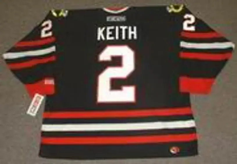 DUNCAN KEITH Chicago Blackhawks 2006 CCM Alternate Throwback NHL Hockey Jersey 