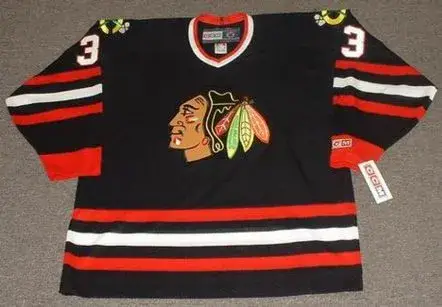 DUSTIN BYFUGLIEN Chicago Blackhawks 2006 CCM Alternate Throwback NHL Jersey