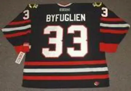 DUSTIN BYFUGLIEN Chicago Blackhawks 2006 CCM Alternate Throwback NHL Jersey 