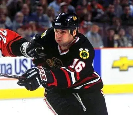 ED OLCZYK Chicago Blackhawks 1999 CCM Throwback Alternate NHL Hockey Jersey 