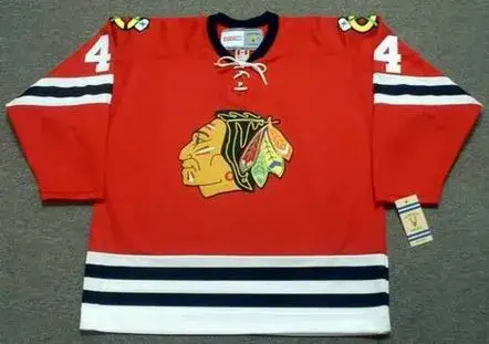 ELMER VASKO Chicago Blackhawks 1963 CCM Vintage Throwback NHL Jersey