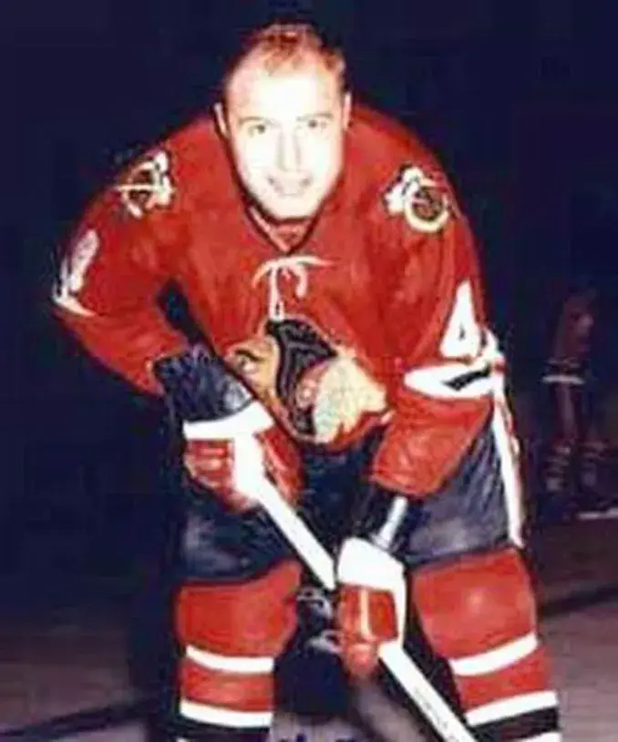 ELMER VASKO Chicago Blackhawks 1963 CCM Vintage Throwback NHL Jersey 