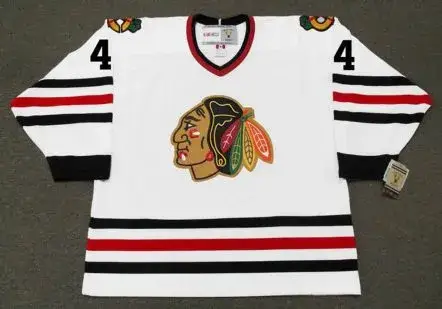ELMER VASKO Chicago Blackhawks 1965 CCM Vintage Throwback NHL Hockey Jersey