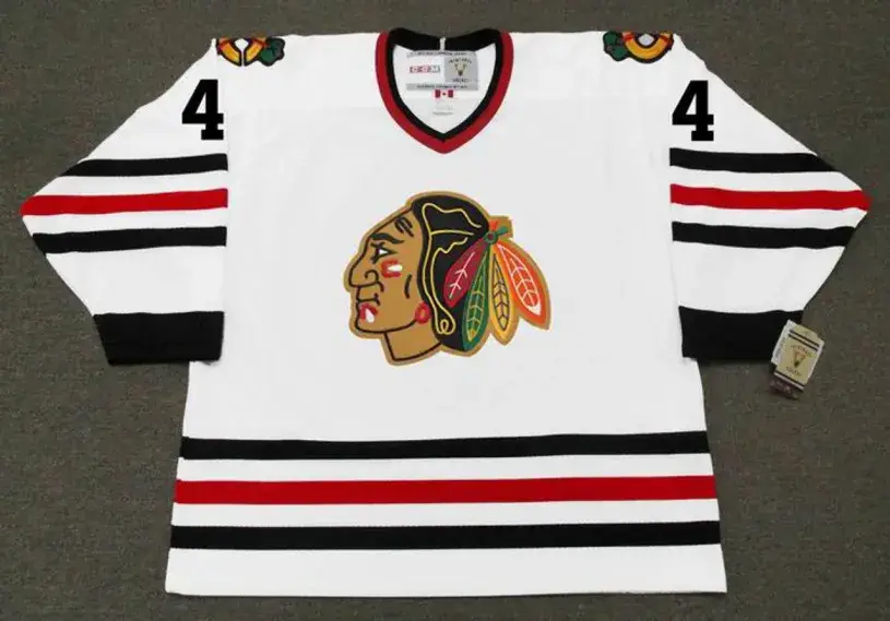 ELMER VASKO Chicago Blackhawks 1965 CCM Vintage Throwback NHL Hockey Jersey